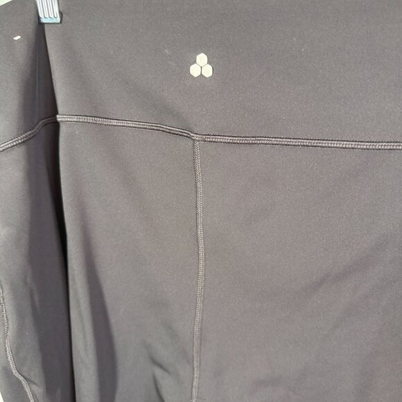 TekGear Womens Capri Leggings 3X Black Ultrastretch Activewear Yoga Walking Gym - Picture 7 of 8